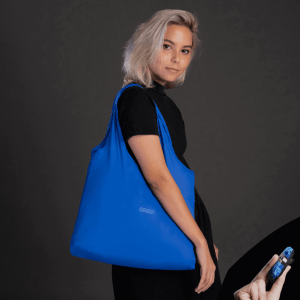 Pirkinių krepšys mėlynas